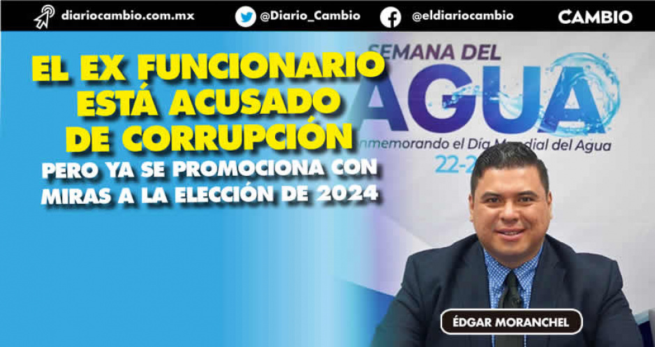 Ex director del Sistema Operador de Agua de Atlixco reconoce haber utilizado factureras