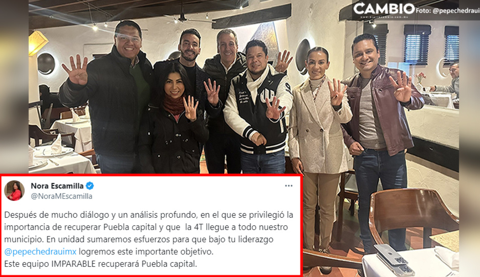 Se le acaba la emoción a Nora Merino: también declina por Pepe Chedraui