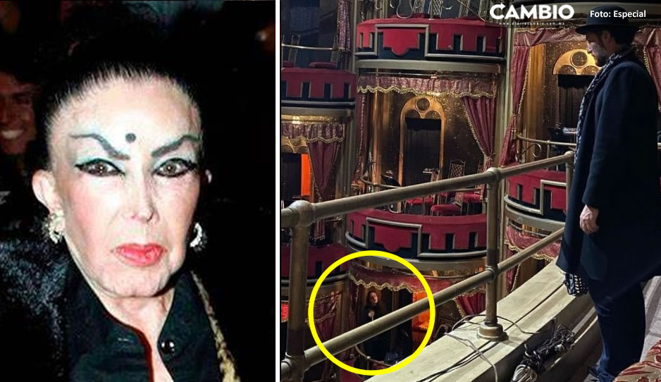 ¡Ay nanita! Captan supuesto fantasma de Irma Serrano penando en el teatro “Fru Fru” (FOTO)