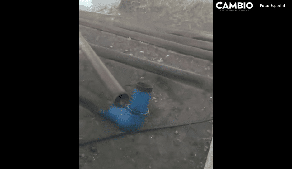 Delincuentes dejan sin agua a vecinos de Texmelucan tras robo del tablero del pozo (VIDEO)