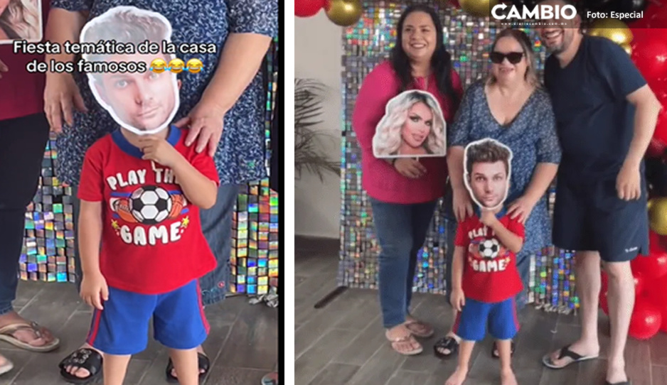 ¿Con Piñata de Ferka? Familia celebra fiesta con temática de La Casa de Los Famosos (VIDEO)