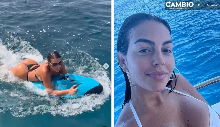 Georgina enciende las redes con atrevido bikini (FOTOS)