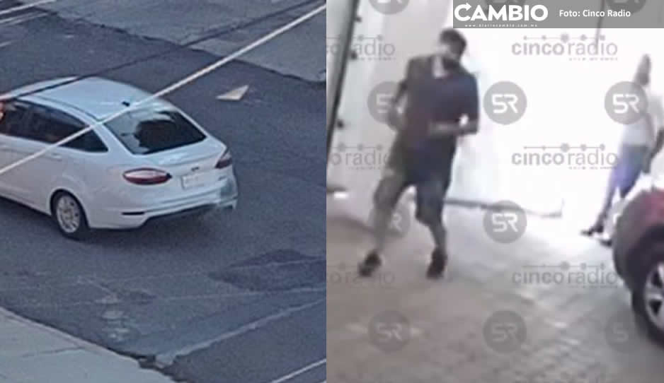 VIDEO: Así intentan delincuentes robar en edificio de Puebla