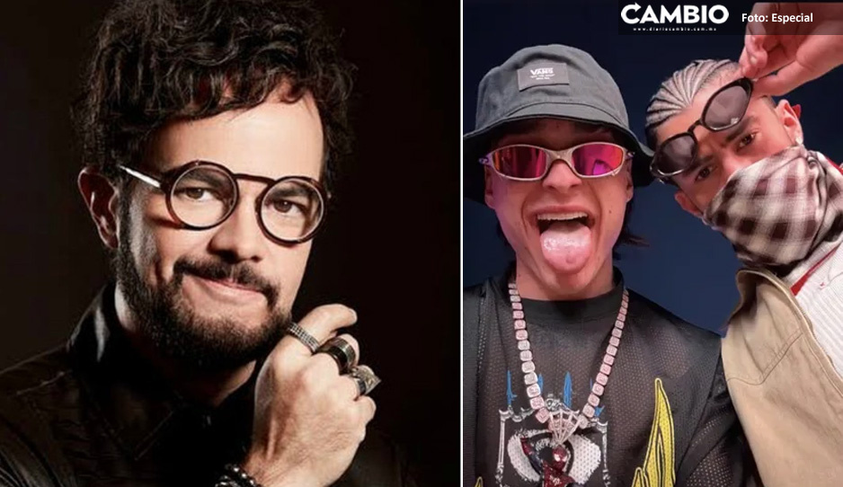Aleks Syntek critica a Peso Pluma y Bad Bunny, las redes se lo acaban