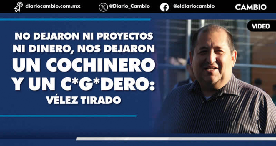 Edgar Vélez se pone pelado y arremete contra Claudia: nos dejó un ‘c*g*dero’ en el Centro