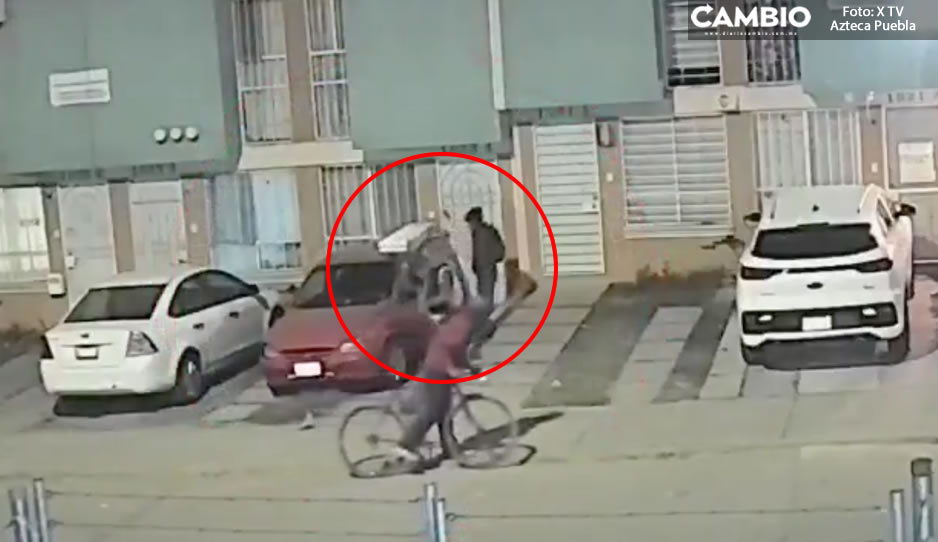 VIDEO: ¡Vecinos justicieros! Frustran robo de escalera en Los Héroes