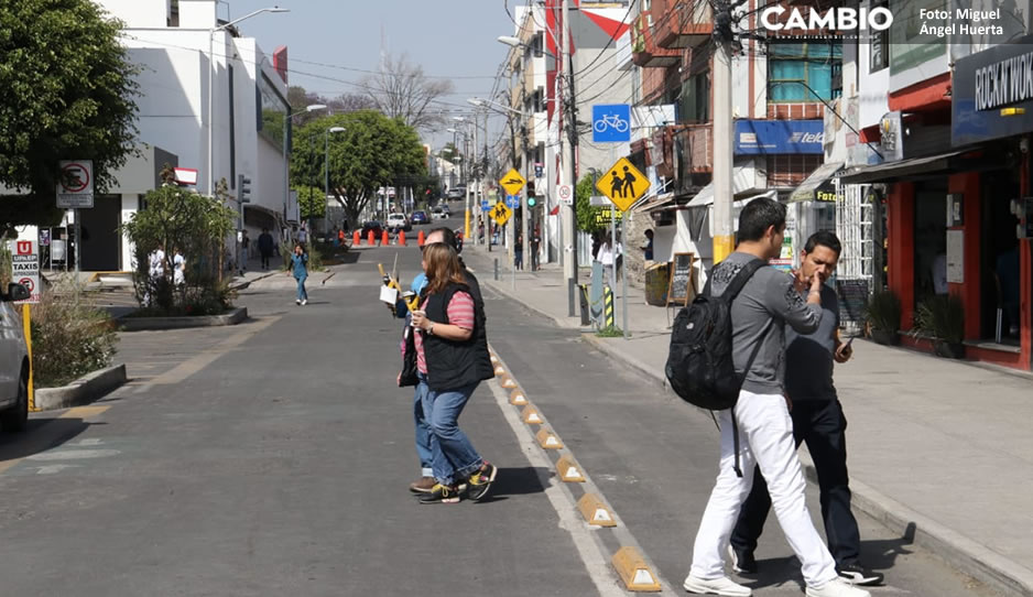 Sin contratiempos, realizan prueba piloto de peatonalización en el Barrio de Santiago (VIDEO)
