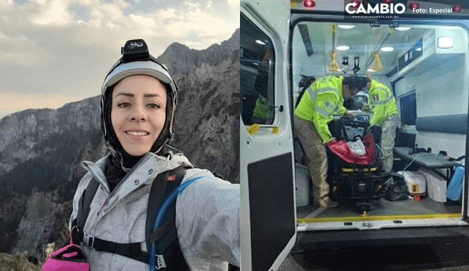 Andrea, alpinista rescatada en el Citlaltépetl  puede perder los dedos de la mano