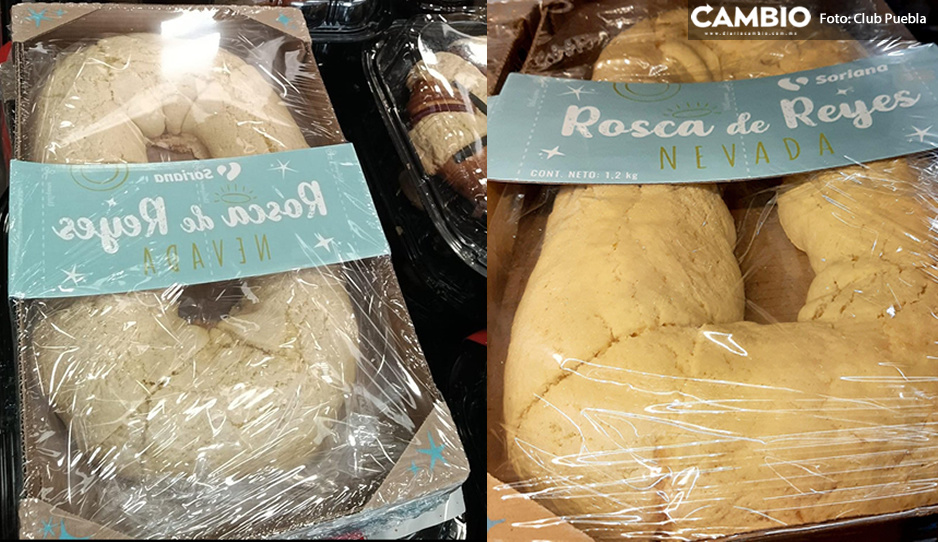 ¿Qué es eso? Critican a Soriana por su Rosca de Reyes con sólo azúcar