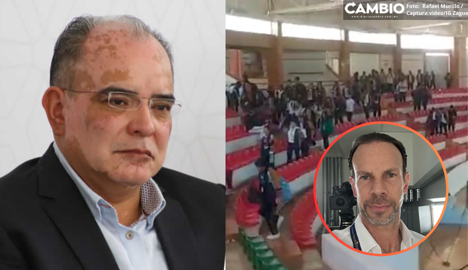 ¡Ni por Zague esperaron! Alumnos abandonan evento de Pepe Márquez tras horas de retraso (VIDEO)