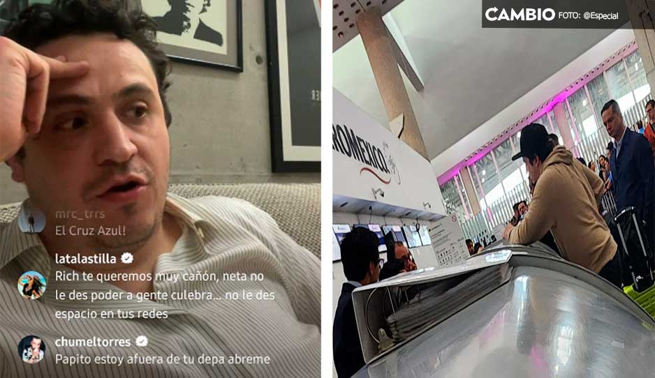 ¡Anda con todo! Ricardo O’Farrill arma bronca en el aeropuerto tras perder su vuelo