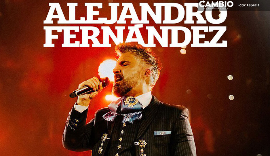 Te decimos cómo ver EN VIVO el concierto de Alejandro Fernández en la Plaza de Toros