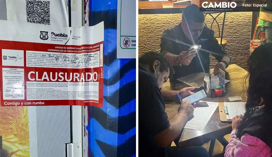 ¡Adiós XV años! Normatividad clausura salón de fiestas ‘The Place’ y estos bares en Puebla