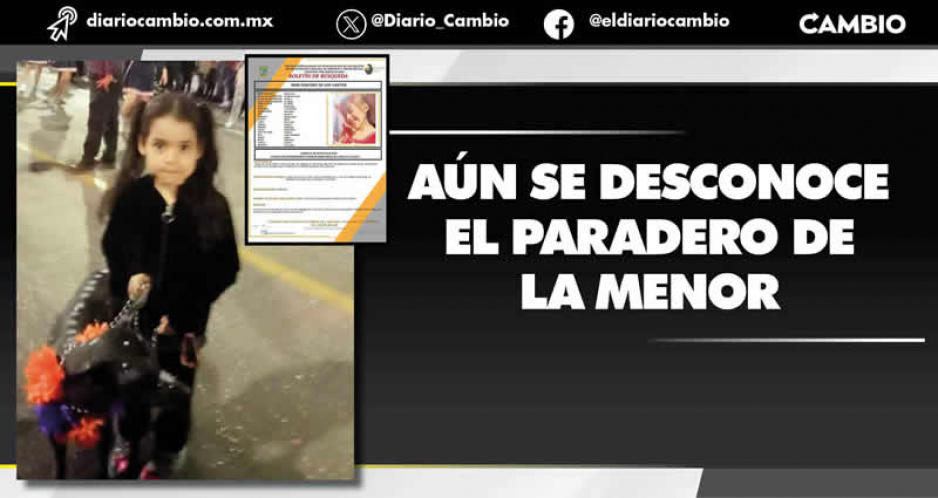 Se cumplen siete días de la desaparición de Neri Sánchez de los Santos en Texmelucan