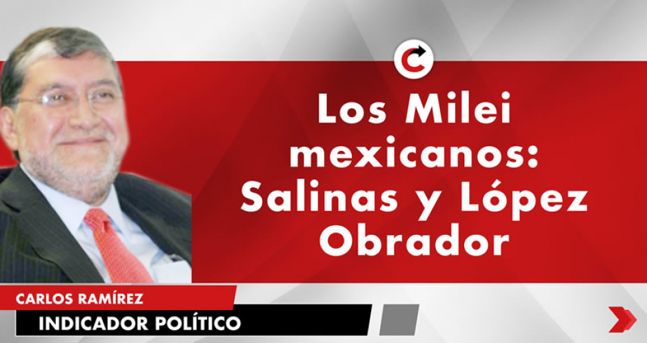 Los Milei mexicanos: Salinas y López Obrador