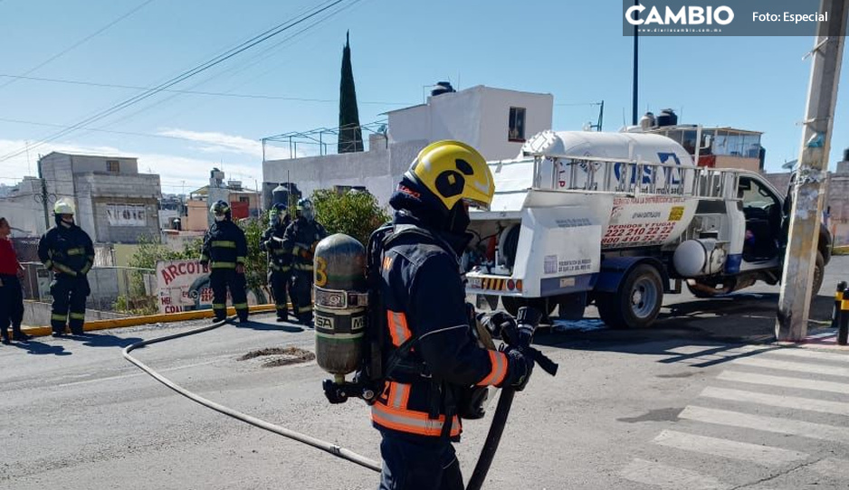 Alarma en La Guadalupana: Evacuan a vecinos por fuga de gas