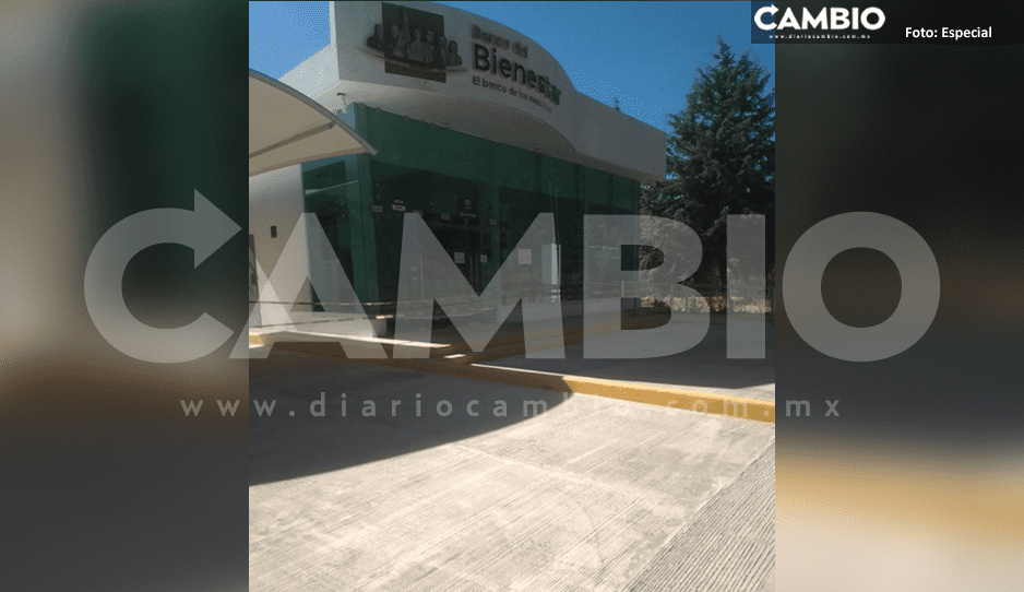 Empistolados intentan robar Banco Bienestar que estaba vacío en Tochimilco