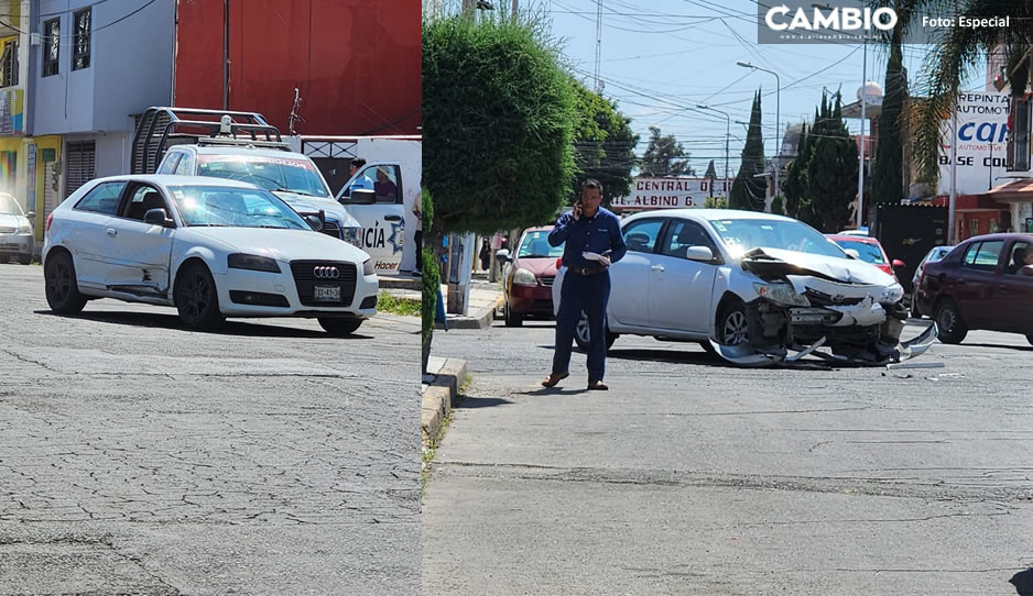 Choque en San Baltazar Campeche deja como saldo a una persona lesionada