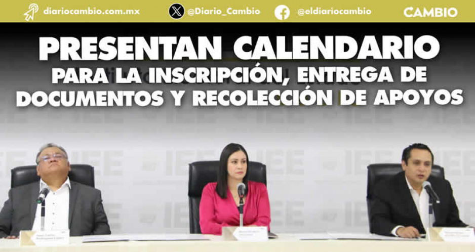 IEE aprueba convocatoria para candidaturas independientes a gobernador, alcaldes y diputados