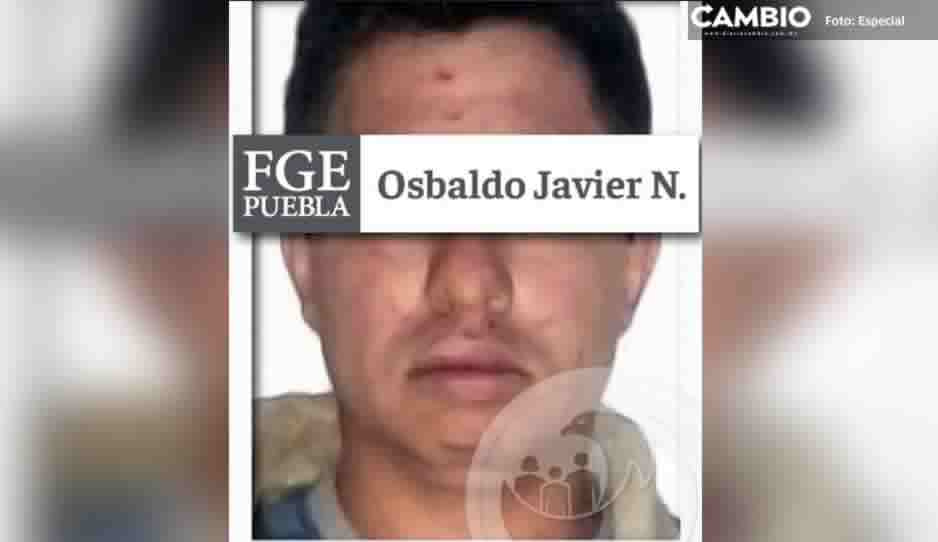 Osbaldo pasará 21 en prisión por asesinar a la prima de su esposa, en Zacatlán