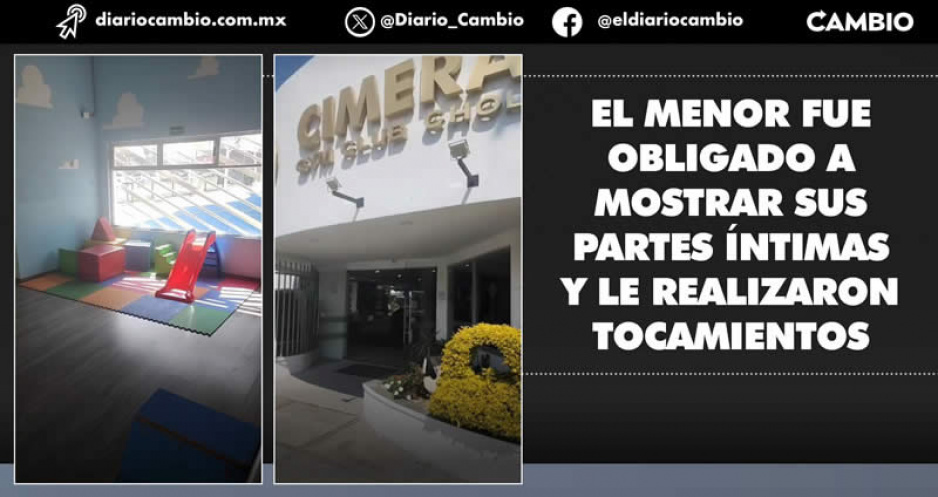 Agreden sexualmente a niñito de 5 años en Club Cimera; padre del menor acusa complicidad