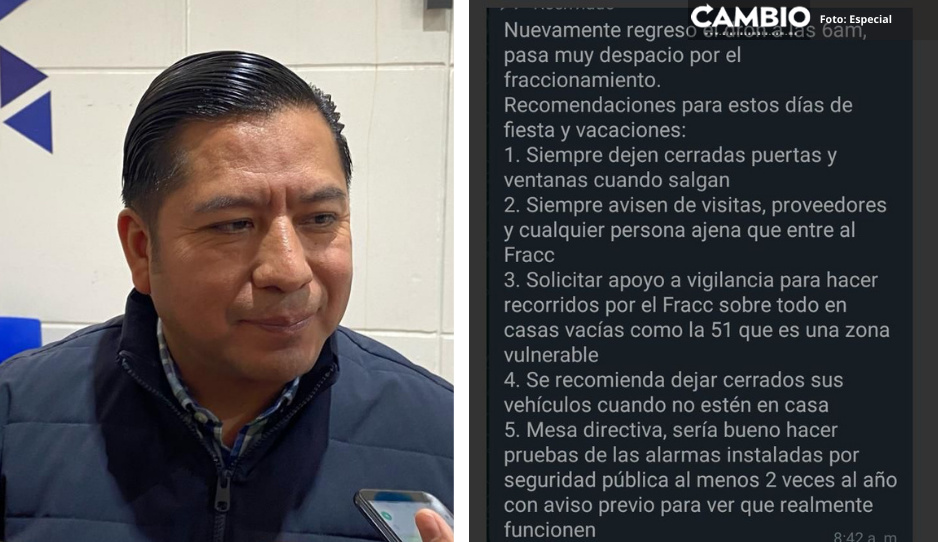 Sobrevuelo de dron alarma a vecinos de Cuautlancingo; Filomeno Sarmiento pide denunciar