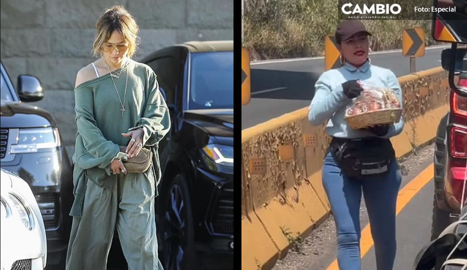 Vendedora de dulces causa sensación en redes por su parecido con Jennifer Lopez (VIDEO)