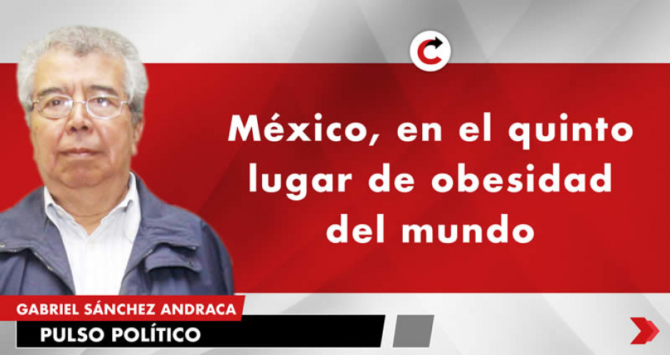 México, en el quinto lugar de obesidad del mundo