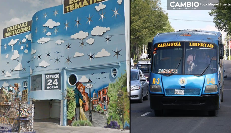 Rutas del amor: estos transportes te llevan a los moteles de Puebla