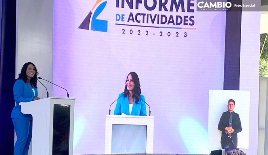 Guadalupe Cuautle rinde Segundo Informe de Actividades al frente de DIF San Andrés