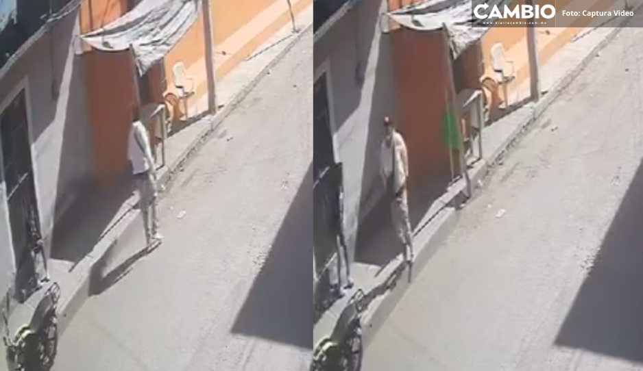 VIDEO: Motoladrones asaltan negocio de comida en Amozoc