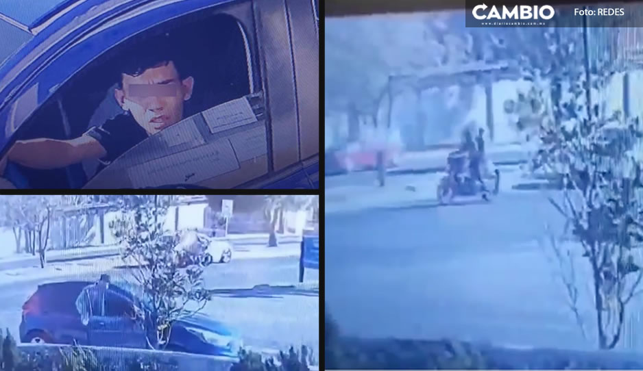¿Lo conoces? Exhiben rostro de colombiano “robarelojes” en Angelópolis (VIDEO)