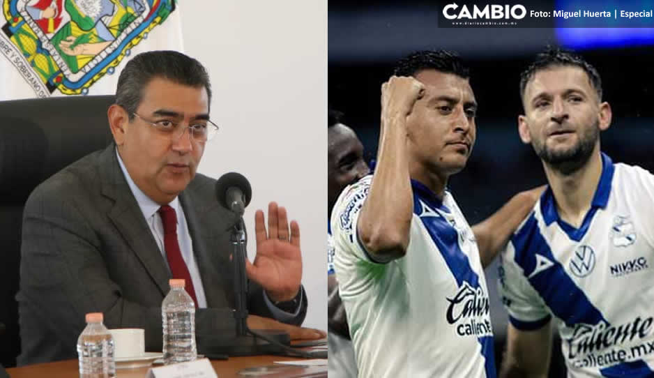 “¡Vamos con todo!” Sergio Salomón felicita al Club Puebla por su pase a la liguilla