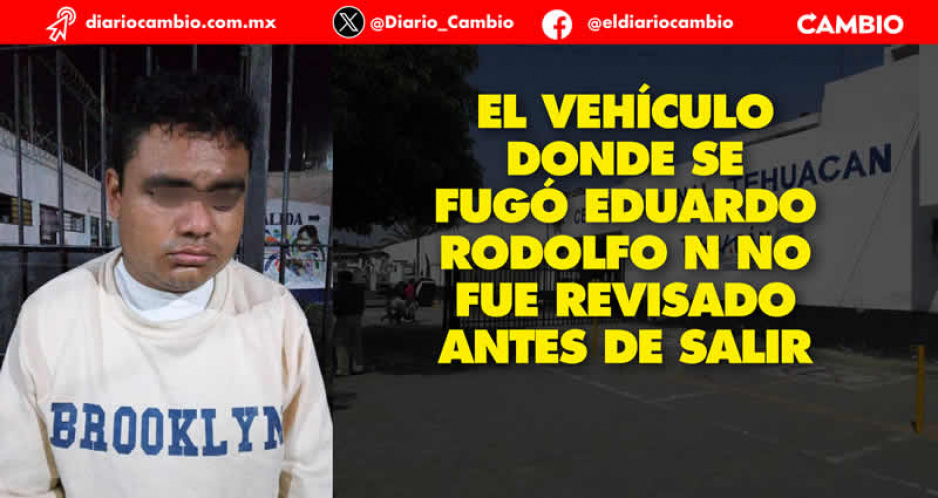 Gobierno de Tepole aceptó fuga de reo de alta peligrosidad a 48 horas del hecho: hay 3 detenidos