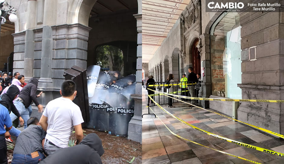 Confirma Fiscalía detención de edil de La Resurrección y dos más por disturbios en Palacio Municipal (VIDEO)