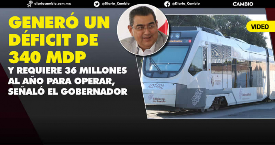 Gobierno del Estado analiza poner a la venta el Tren Turístico: representa un gasto