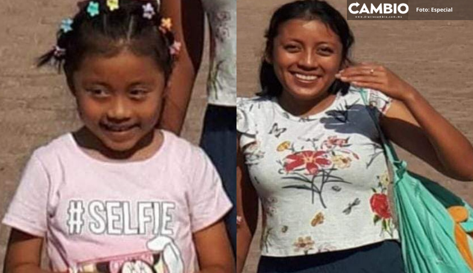 ¡Ayuda a localizarlas! Desaparecen Isabel Olguin y su hijita Ariaydnne Fuentes en Tehuacán