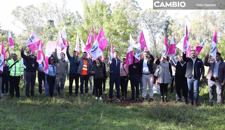Lalo pone en marcha obras para el Parque del Ajolote en Puebla capital (FOTOS)