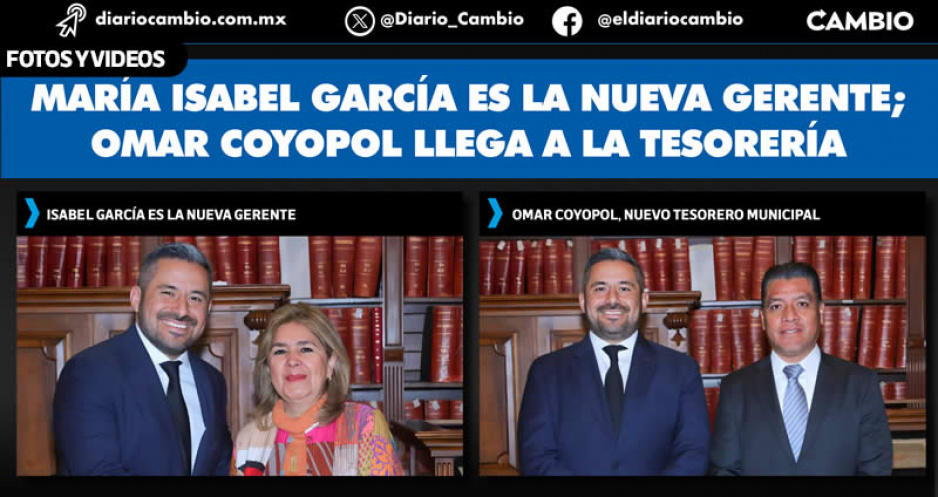 Adán reconfigura el gabinete: hay nueva gerente de la ciudad, tesorero y secretario particular