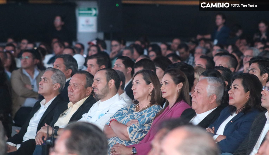 Xóchitl Gálvez y hasta X. González acuden al informe de Lalo en el auditorio GNP Seguros (FOTOS)