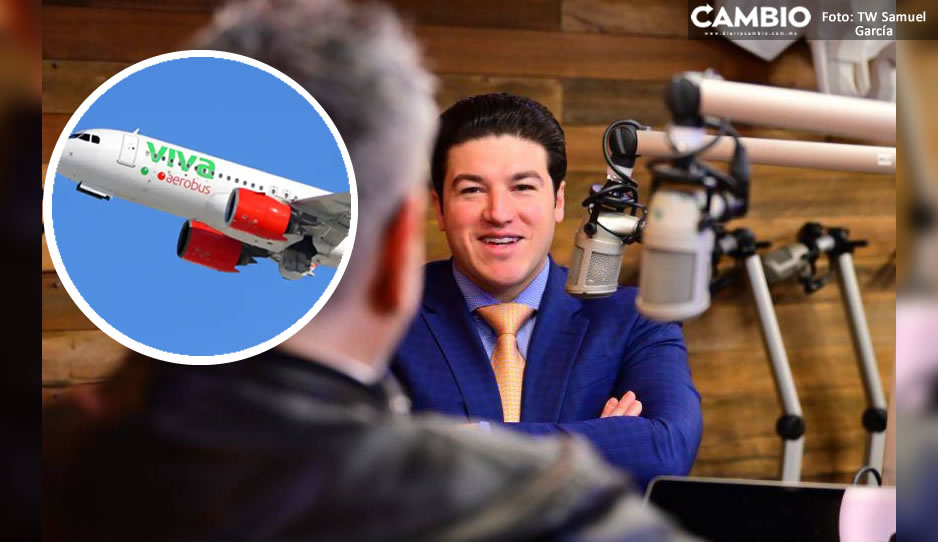 No soy fifí, viajo en vuelos comerciales, dice Samuel García (VIDEO)