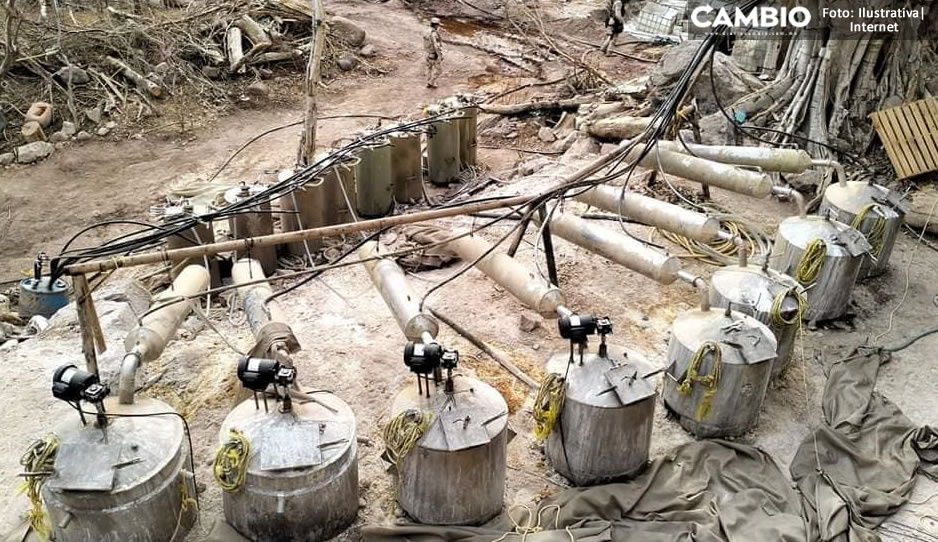 Desmantelan mega narcolaboratorio en Sonora (FOTOS)