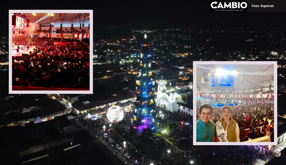 Asisten más de 370 mil visitantes a la 27 Feria Nacional del Árbol y la Esfera en Chignahuapan