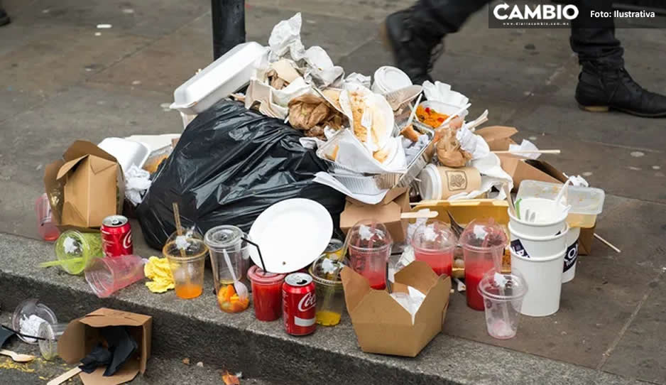 OOSL pronostica aumento de entre 14 y 15 toneladas de basura por las Fiestas Patrias en Puebla (VIDEO)