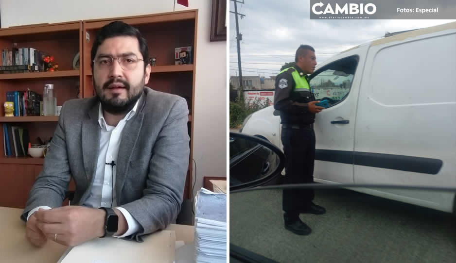 Horacio Cano remitió denuncias vs policías de Texmelucan por usurpación de funciones y extorción