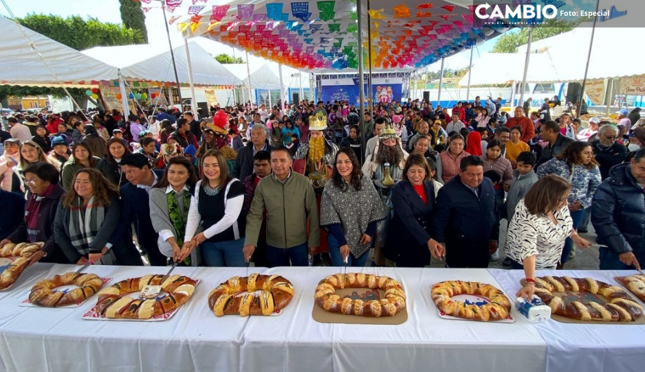 ¡A romper la dieta! Arranca Feria de la Rosca en San Rafael Comac, Cholula