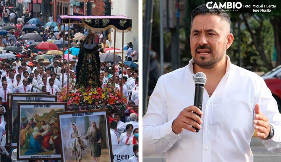 Peatonalización de la 16 de Septiembre no impedirá Procesión de Viernes Santo: Adán Domínguez