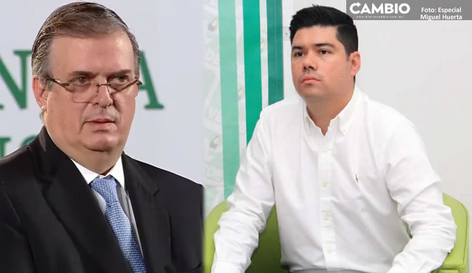 Ebrard está en Puebla para reunirse con estudiantes del TEC del Monterrey: Jimmy Natale                  