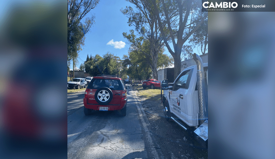 Familiar del alcalde de Tlalancaleca atropella a niño de 10 años