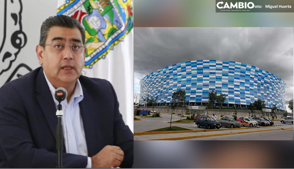 Sergio Salomón condiciona concesión del Cuauhtémoc: Club Puebla debe dar resultados